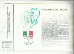 FRANCE - FDC  - Marianne De Béquet - Feuillet N° 288 Du Catalogue CEF - 1970-1979