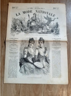 Revue -  La Mode Nationale  -  Annee 1888  - N° 130 - Revues Anciennes - Avant 1900