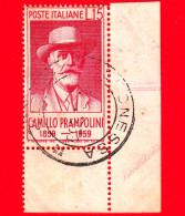 ITALIA - Usato - 1959 - Centenario Della Nascita Di Camillo Prampolini - Ritratto - 15 L. - 1946-60: Gebraucht