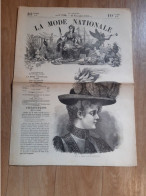 Revue -  La Mode Nationale  -  Annee 1888  - N° 134 - Revistas - Antes 1900