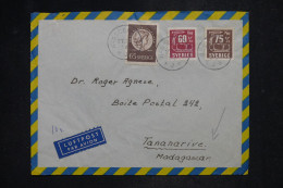 SUEDE - Lettre Pour Madagascar - 1947 ?? - A 2829 - Briefe U. Dokumente
