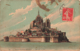 FRANCE - Le Mont Saint Michel - Vue Du Côté Est De La Ville - LL - Colorisé - Carte Postale Ancienne - Le Mont Saint Michel