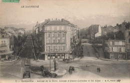 Grenoble * Avenue De La Gare * Avenue D'alsace Lorraine Et Les Alpes * Hôtel De Savoie - Grenoble