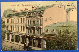 2927.ROMANIA - GALATI , GALATZ , HOTEL BRISTOL, VERY NICE 1908 POSTCARD - Romania