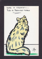 CPM Lardie Jihel Chat Cat Tirage Limité Non Circulée Protection Animale Dessin Original - Chats