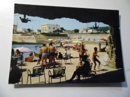 Cartolina Viaggiata "NARDO' Spiaggia S. Caterina Le Grotte" 1968 - Lecce