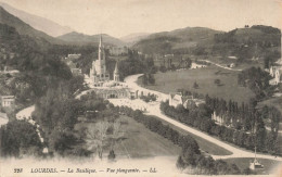 FRANCE - Lourdes - Vue Plongeante Sur La Basilique - LL - Carte Postale Ancienne - Lourdes