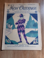 Revue - Mon Ouvrage - Le Petit Echo De La Broderie -tous Les Travaux De Dames  Annee 1927 N°95 Arlequin - Magazines - Before 1900