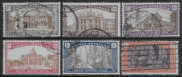 Italia Italy 1924 Regno Anno Santo Sa N.169-174 Completa US - Oblitérés