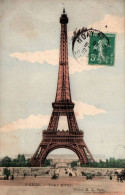 N°24 W -cpa Paris -la Tour Eiffel- - Tour Eiffel