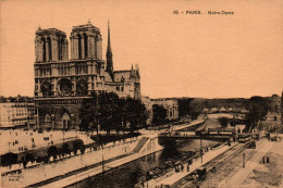N°25 W -cpa Paris -Notre Dame De Paris- - Notre Dame De Paris