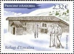 Año 2023  Nº 889 Refugio De Envalira - Unused Stamps