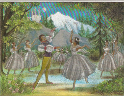 "Fairy Tale" Modern English With Shiny Colored Surface Postcard. Size 15 X 10,5 Cms. - Altri & Non Classificati