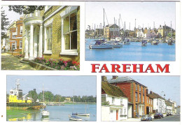 SCENES FROM FAREHAM, HAMPSHIRE. UNUSED POSTCARD M8 - Other & Unclassified