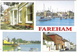 SCENES FROM FAREHAM, HAMPSHIRE. UNUSED POSTCARD M8 - Sonstige & Ohne Zuordnung