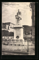 Cartolina Sorrento, Monumento Al Tasso  - Autres & Non Classés