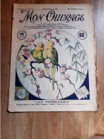 Revue - Mon Ouvrage - Le Petit Echo De La Broderie -tous Les Travaux De Dames  Annee 1929 N° 143 Les Perruches - Zeitschriften - Vor 1900