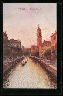 Cartolina Venezia, Rio S. Barnaba  - Venezia (Venice)