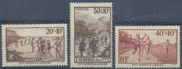 TIMBRE  ZEGEL STAMP FRANCE 345-347  X - Autres & Non Classés