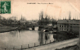 N°29 W -cpa Champagné -Pont, Filature Et Moulin- - Other & Unclassified