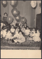 Roma 1960 - Laboratorio Fotografico G. Delfini - Bimbi Con Palloncini - Lugares