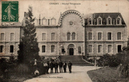 N°34 W -cpa Chagny -hôpital Temporaire- - Chagny