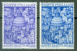 Italie  Yv 558/559 Ou Sass 620/621  * * SUP  - 1946-60: Mint/hinged