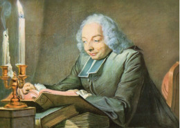 MAURICE QUENTIN DE LA TOUR L'ABBE HUBER (PASTEL) 1704 1788 N° CI M 3 Impeccable - Personaggi Storici