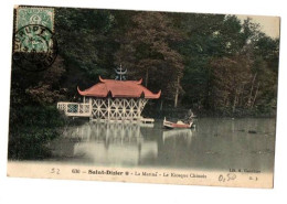 SAINT DIZIER LA MARINA KIOSQUE CHINOIS BARQUE CARTE COULEUR  ANIMEE - Saint Dizier