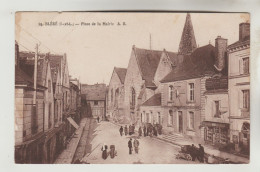 CPSM BLERE (Indre Et Loire) - Place De La Mairie - Bléré