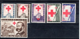 1096-1101  Xx  Côte 27.50€ - Unused Stamps