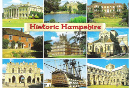 HISTORIC SCENES FROM AROUND HAMPSHIRE. UNUSED POSTCARD M9 - Other & Unclassified