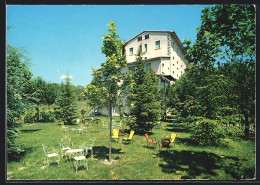 Cartolina San Quirico D`Orcia, Bagno Vignoni, Albergo Posta Marcucci, Il Giardino  - Other & Unclassified