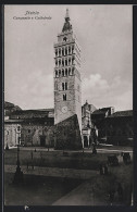 Cartolina Pistoia, Campanile E Cattedrale  - Pistoia