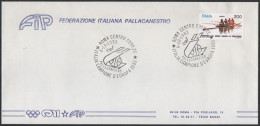 BASKETBALL - ITALIA ROMA 1983 - ITALIA CAMPIONE D'EUROPA PALLACAMESTRO - BUSTA FIP - A - Basket-ball