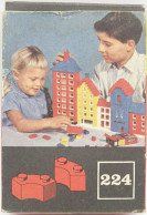 LEGO - 224-3 System 2 X 2 Curved Bricks - Original Lego 1958 - Vintage - Catalogi