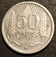 LUXEMBOURG - 50 CENTIMES 1930 - Charlotte - KM 43 - Luxembourg