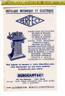 SOLDE 2018 ( BUVARD ?) PERFECT - SERGEANT & CIE - OUTILLAGE MECANIQUE ET ELECTRIQUE - Reclame