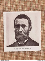 Augusto Barazzuoli Monticiano 15 Agosto 1830  Firenze 10 Dicembre 1896 Politico - Otros & Sin Clasificación