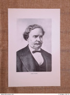 Gaspero Barbera Torino, 12 Gennaio 1818  Firenze, 13 Marzo 1880 Tipografo - Otros & Sin Clasificación