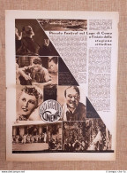 Film Giotto Sigillo Segreto Cronache Dell'Impero Illustrazione Di Cinema 1937 - Other & Unclassified