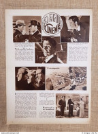 Film Volo Nella Bufera Avamposto Pattuglia Frontiera Illustrazione Cinema 1937 - Other & Unclassified