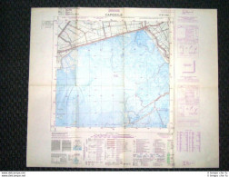 Grande Carta Topografica Caposile O Caposil Venezia Veneto Dettagliatissima IGM - Geographische Kaarten