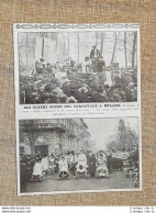 Il Carnevale Di Milano Nel 1924 Il Carro Di Nerone E La Corsa Delle Carriole - Otros & Sin Clasificación