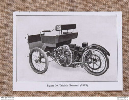 Un Triciclo Bernardi Nel 1893 - Andere & Zonder Classificatie
