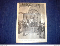 Roma 16 Marzo 1885 - Benedizione Delle Bandiere Della Brigata Roma - Avant 1900