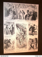 Comicità E Burla Satira E Vignette Sul Risparmio O L'Epargne Francia Nel 1869 - Before 1900