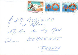 TURQUIE AFFRANCHISSEMENT COMPOSE SUR LETTRE POUR LA FRANCE 1999 - Covers & Documents