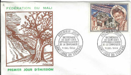 Envellope MALI 1e Jour N° 1 Poste Aerienne Y & T - Malí (1959-...)