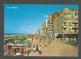 De Panne Zeedijk En Strand Foto Prentkaart Htje - De Panne